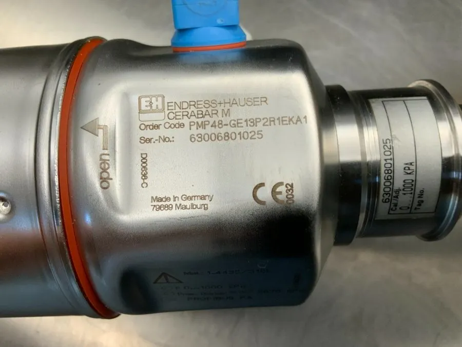 Датчик давления ENDRESS+HAUSER CERABAR M 0-1000KPA PRESSURE TRANSMITTER PMP48-GE