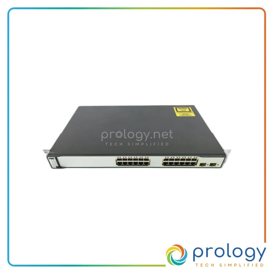 Коммутатор Cisco Catalyst (WS-C3750-24PS-S) POE 24-Ports Rack-Mountable Switch