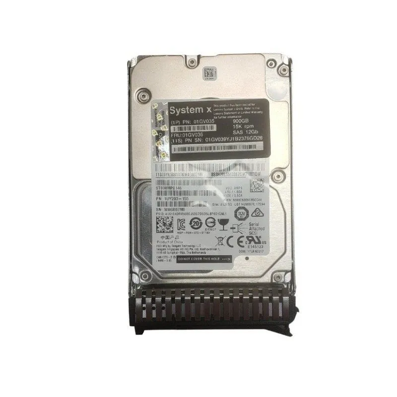Сервер Lenovo 01GV035 01GV039 900GB 01GV036 2.5" SAS 15K 12G Server HDD Hard Dri