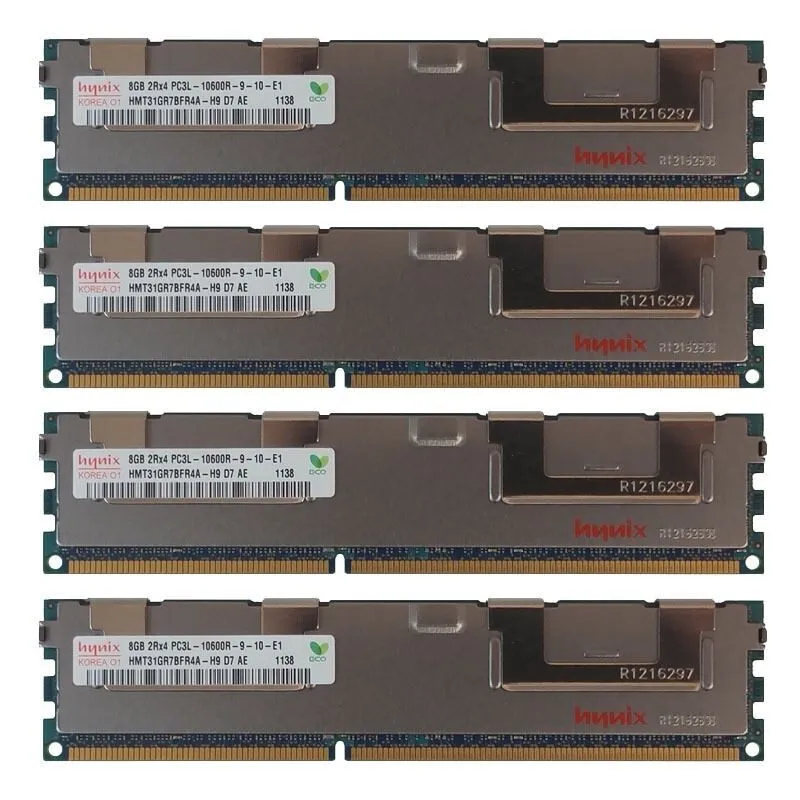 Модуль памяти 384GB (24x16GB) DDR3 PC3L-10600R ECC Reg Server Memory RAM HP ProL