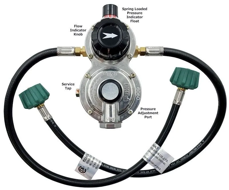 Трубопроводная арматура AP Products 028-606024 RV Auto Changeover Propane Gas Re