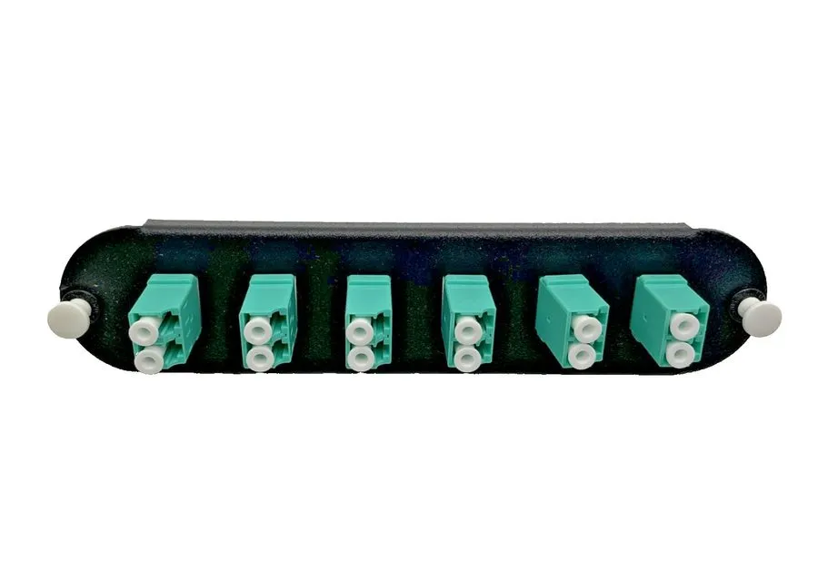 Оптический модуль CCH-CP12-E4 Compatible Fiber Adapter Panel 12 PORTS LC MM OM3  — фото лота 2