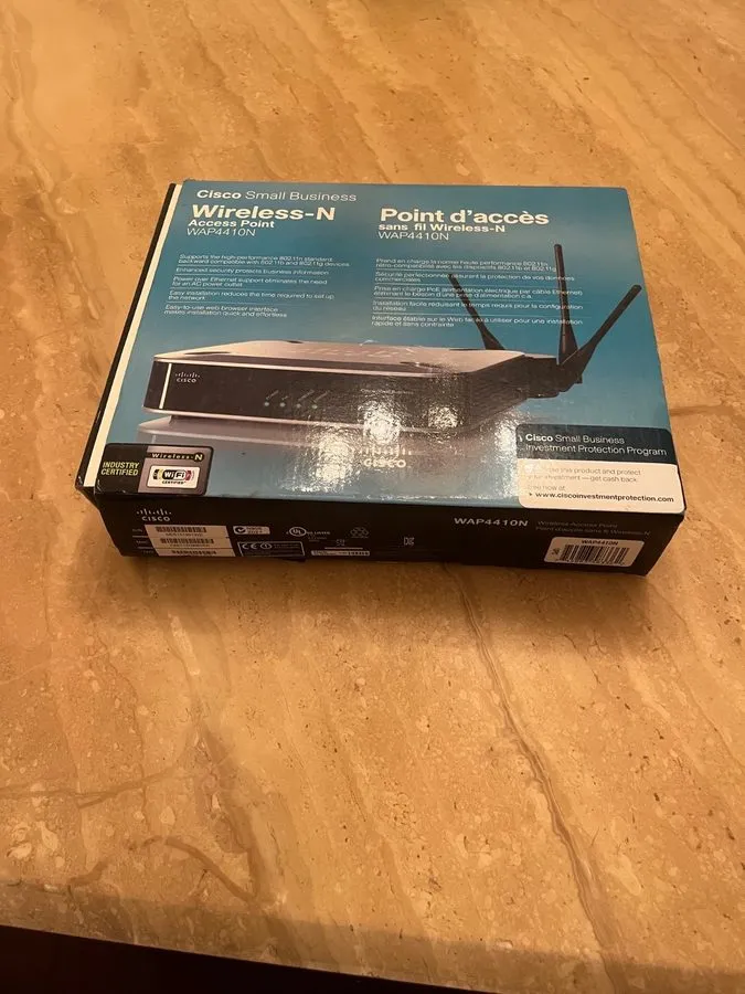 Точка доступа Wi-Fi Cisco WAP4410N Wireless-N Access Point PoE/Advanced Security
