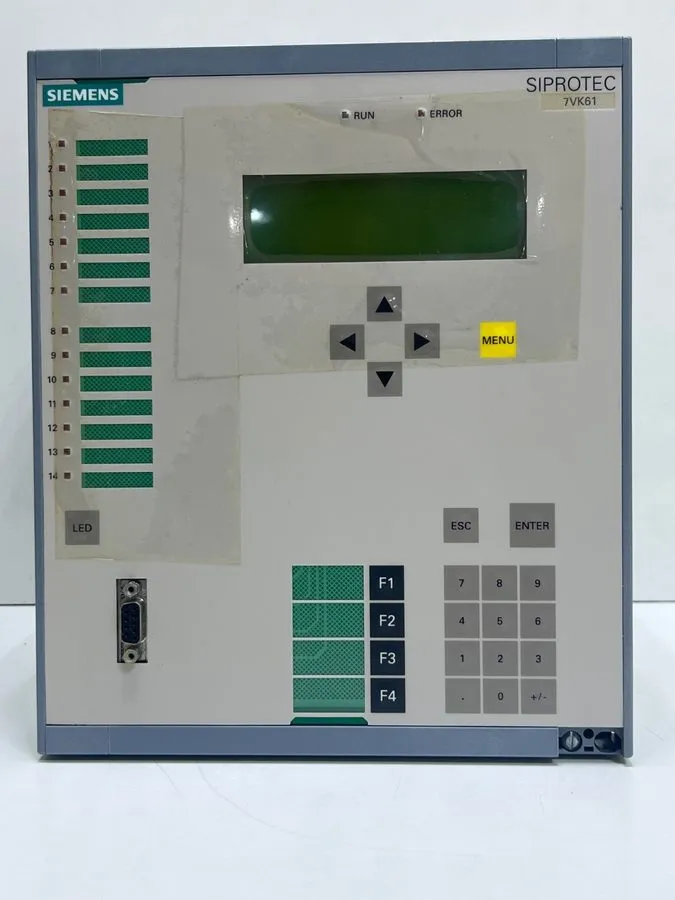 Реле защиты SIEMENS SIPROTEC 7VK61 7VK6111-5AB92-4YC0/EE BREAKER MANAGMENT RELAY
