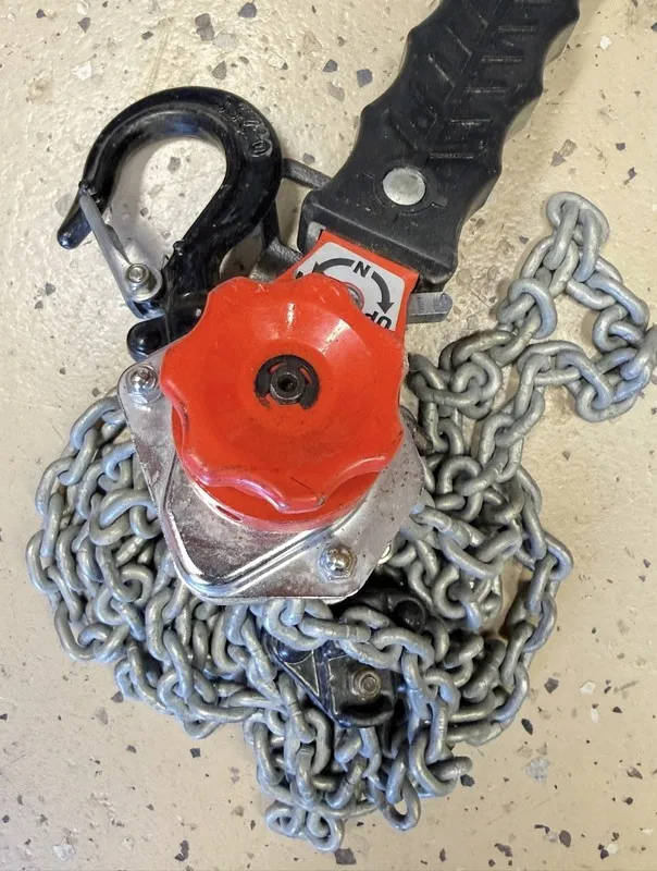Таль Dayton 425Z65 Lever Chain Hoist, 550 Lb Load Capacity, 10 Ft Hoist Lift, 13 — фото лота 2
