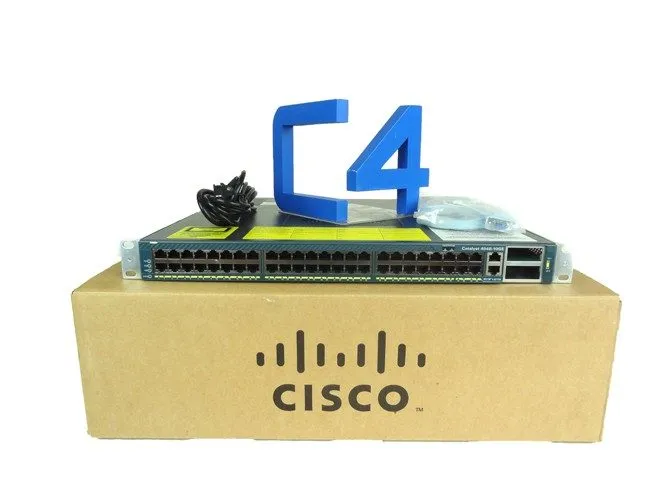 Коммутатор CISCO WS-C4948-10GE SWITCH Dual Power and fans