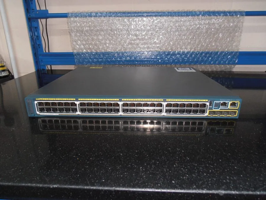 Коммутатор Cisco Catalyst 2960-S 48 port Gigabit Switch PoE+ 370W WS-C2960S-48LP