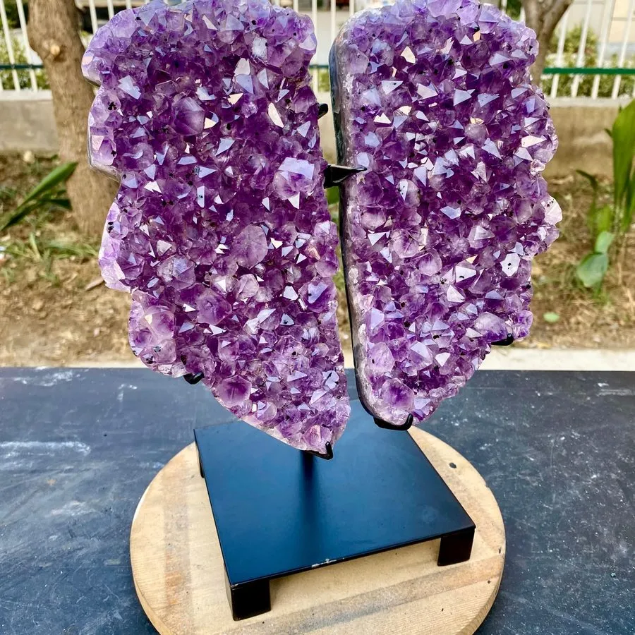 Лабораторный прибор 11.44LB Natural Amethyst cluster quartz crystal Raw mineral 