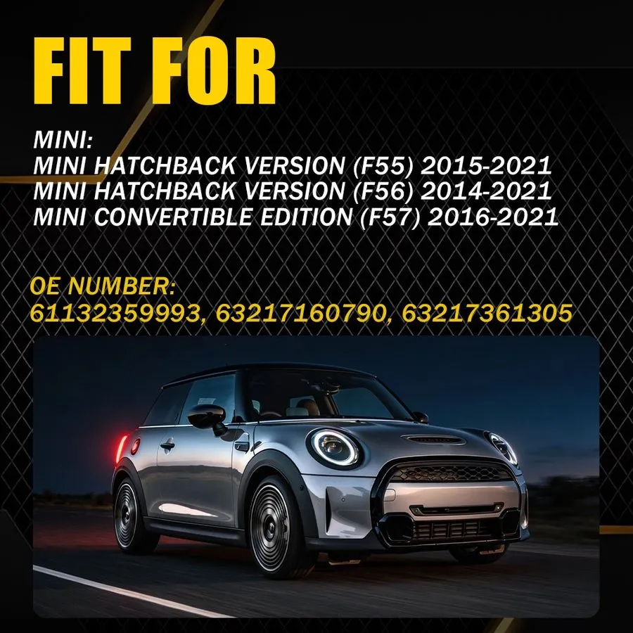 Разъём 1-10 Tail Light Socket Carrier Connector Harness для Mini Cooper F56 6321 — фото лота 1