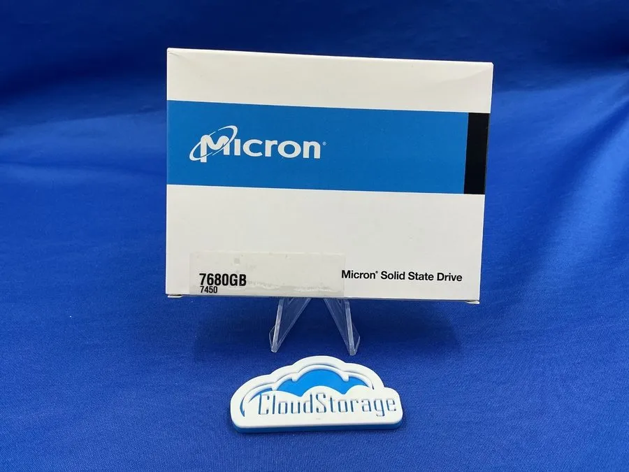 SSD-накопитель Micron 7450 PRO 7.68TB PCIE 4.0 NVME 7mm U.3 2.5in SSD MTFDKCB7T6