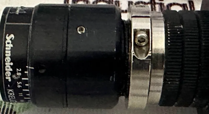 Камера машинного зрения Opteon B2L-015 Machine Vision CCD Camera W/ Schneider Xe — фото лота 2
