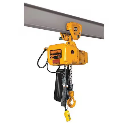 Таль Harrington Snerp005l-20 Electric Chain Hoist, 1, 000 Lb, 20 Ft, Push