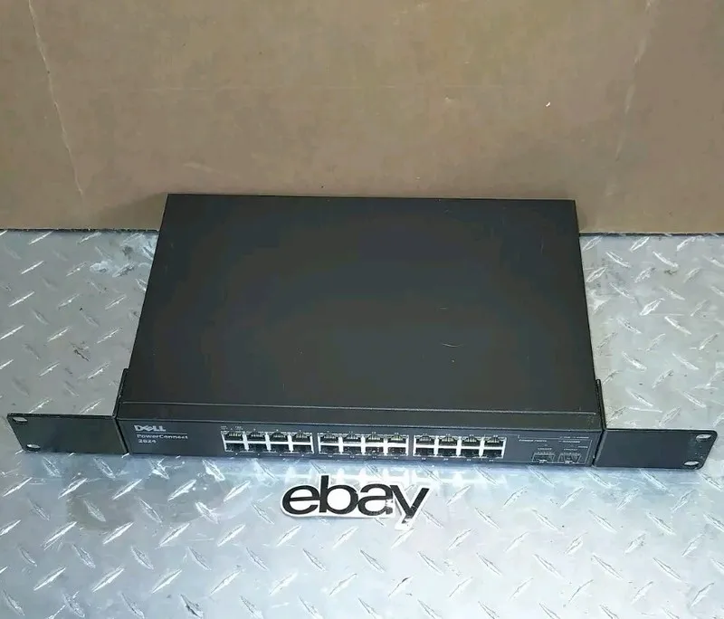 Коммутатор Dell PowerConnect 2824 Managed 24 Port 100-240Vac 60Hz