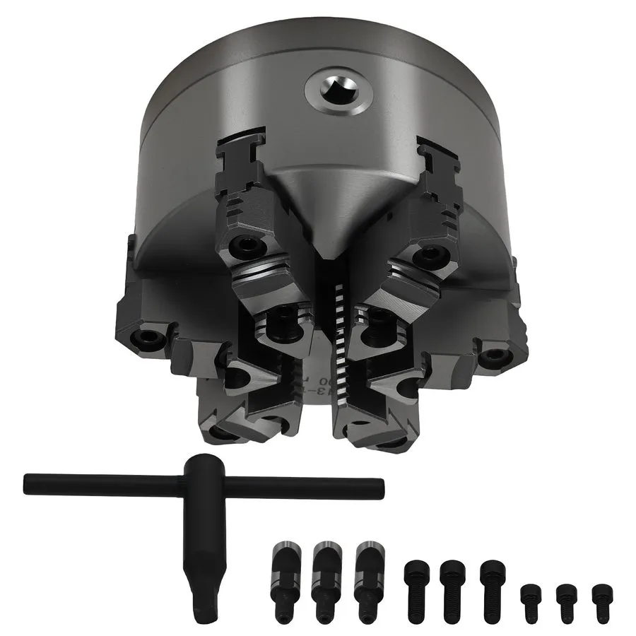 Режущий инструмент Cast Iron Self Centering 6-Jaw Lathe Chuck K13-160A D1-4 160m — фото лота 2