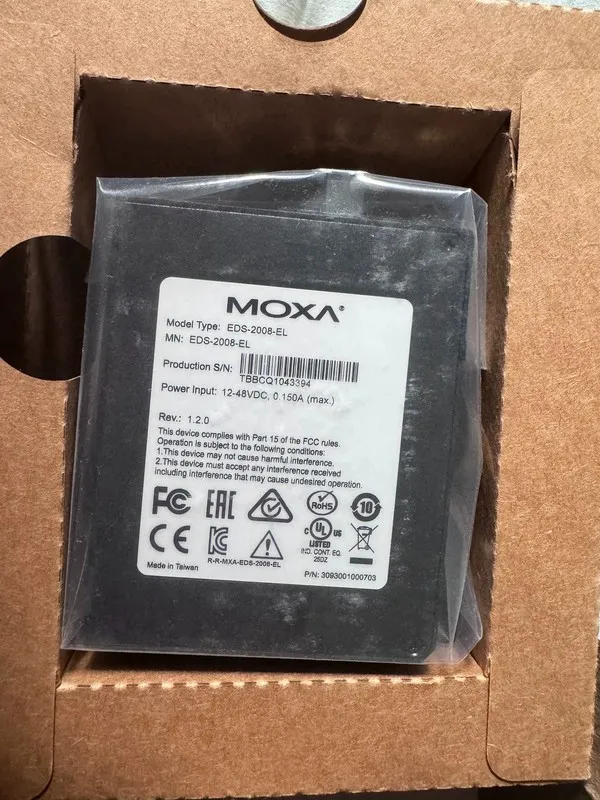 IIoT-устройство MOXA EDS-2008-EL Ethernet Switch