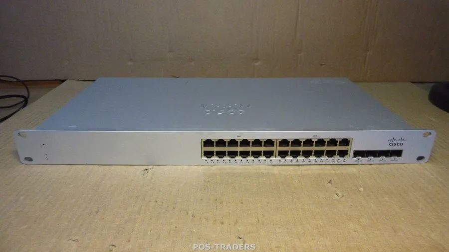 Коммутатор Cisco Meraki MS225-24P 24-Port Gigabit PoE Switch UNCLAIMED Factory