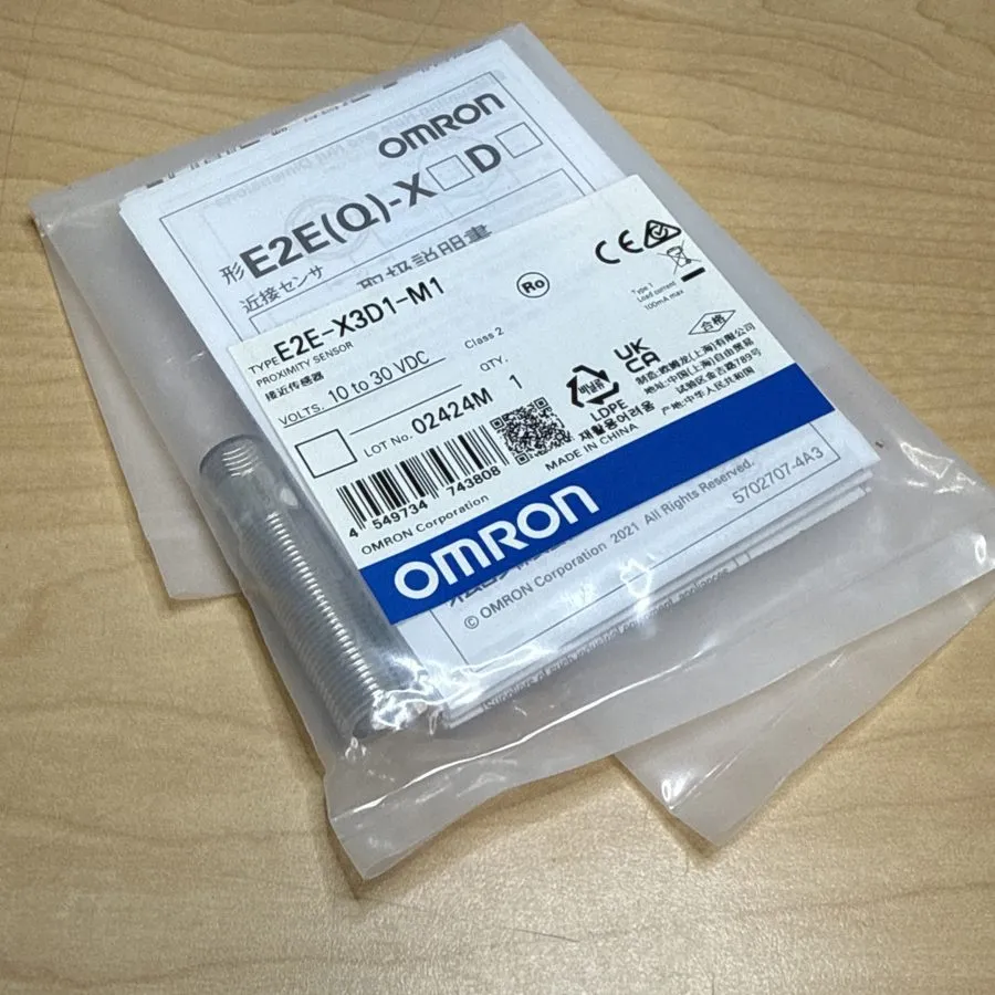 Датчик приближения Omron E2E-X3D1S-M1 Proximity Sensor 4547648406840 — фото лота 1