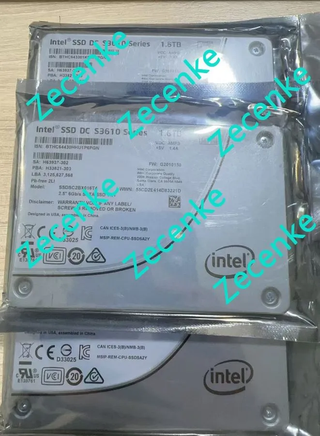 SSD-накопитель Intel DC S3610 Series 1.6TB SSD 02CC4N 2.5" SSDSC2BX016T4 SATA En