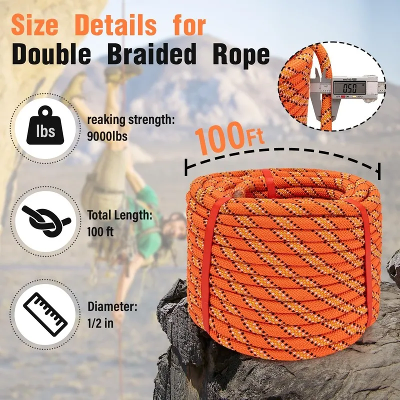 Складское оборудование Arborist Double Braid Polyester 48-Strand Arborist Riggin — фото лота 1