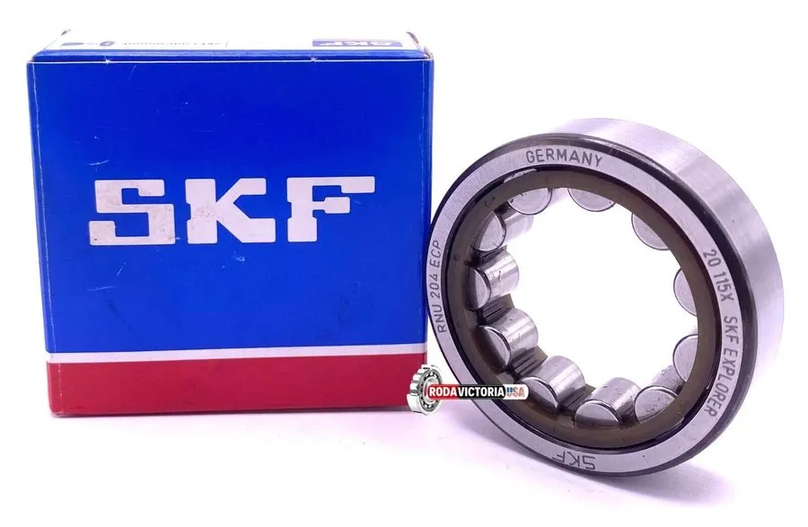 Подшипник SKF Germany RNU 204 ECP Cylindrical Roller Bearing, RNU204 26.50x47x14 — фото лота 1