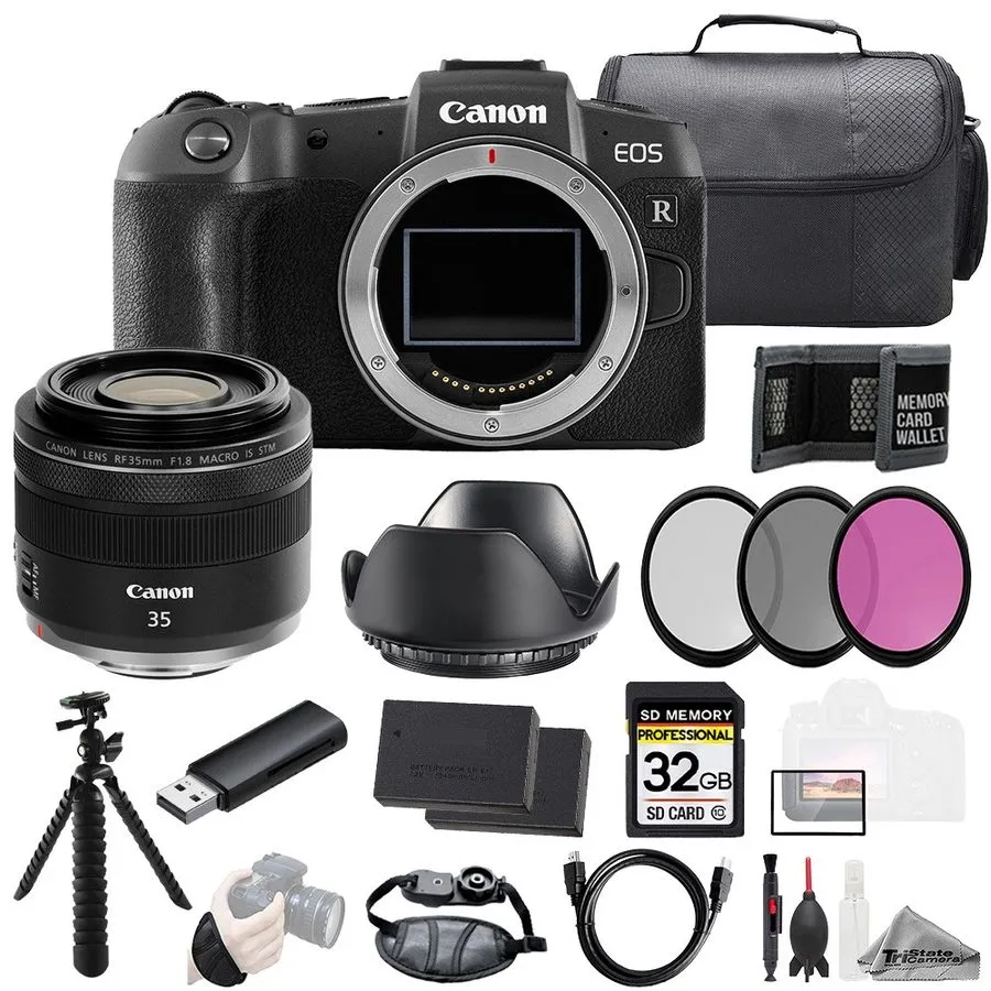 Объектив Canon EOS R8 + RF 24-105mm f/4L IS USM Lens+32GB+Ext Bat+ Filter-Kit