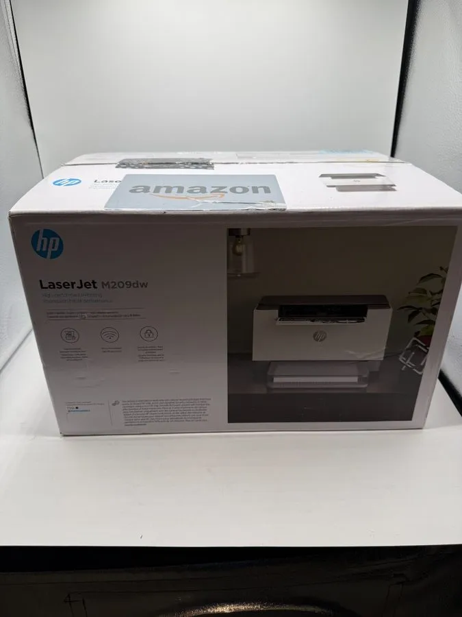 Лазерный принтер HP LaserJet M209dw Laser Printer Black And White 6GW62F with To