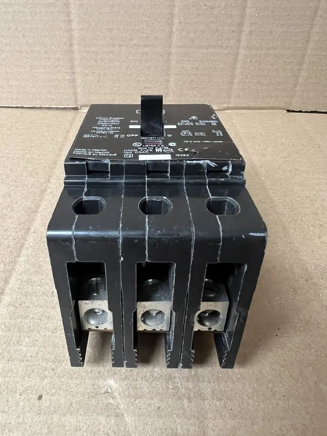 Автоматический выключатель Square D EGB34125 3 Pole 125 Amp 480V Circuit Breaker