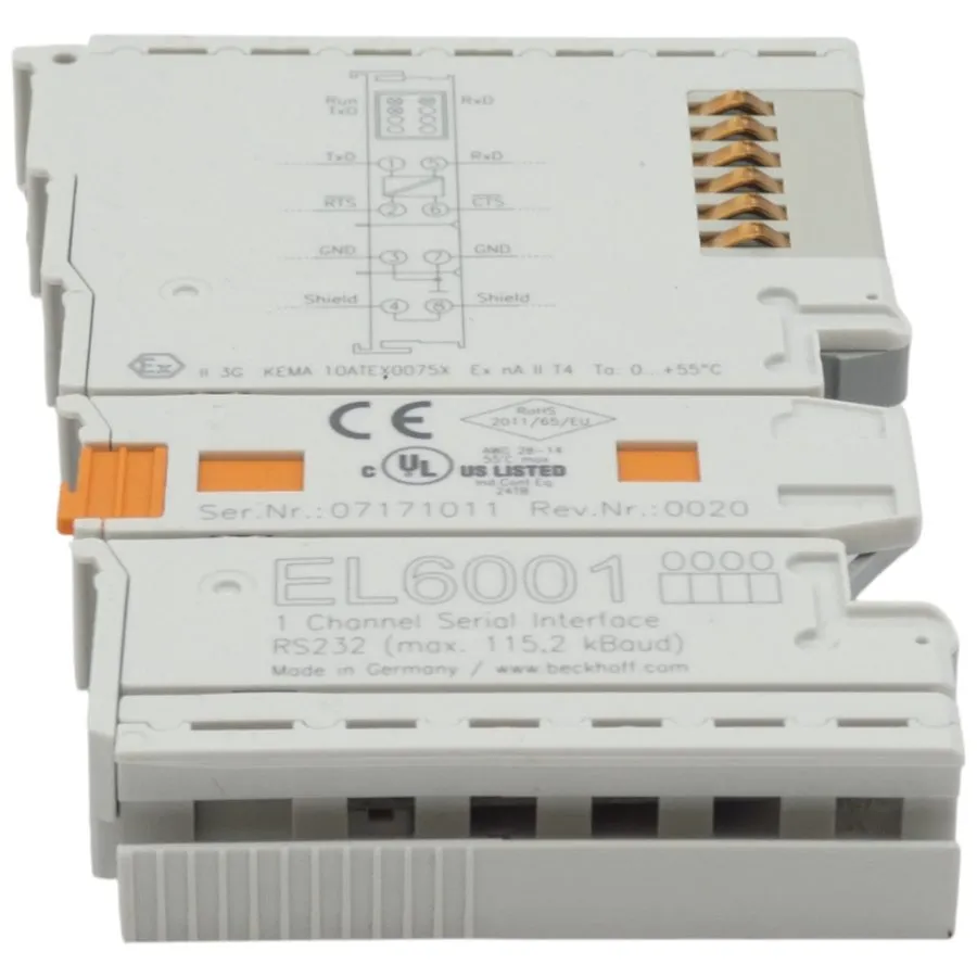 Модуль ввода-вывода EL6001 EtherCAT Terminal Communication