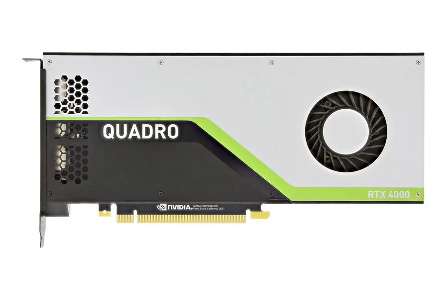 GPU-ускоритель N6V6F Dell NVIDIA Quadro RTX 4000 8GB GDDR6 160W PCIe x16 SW FHFL