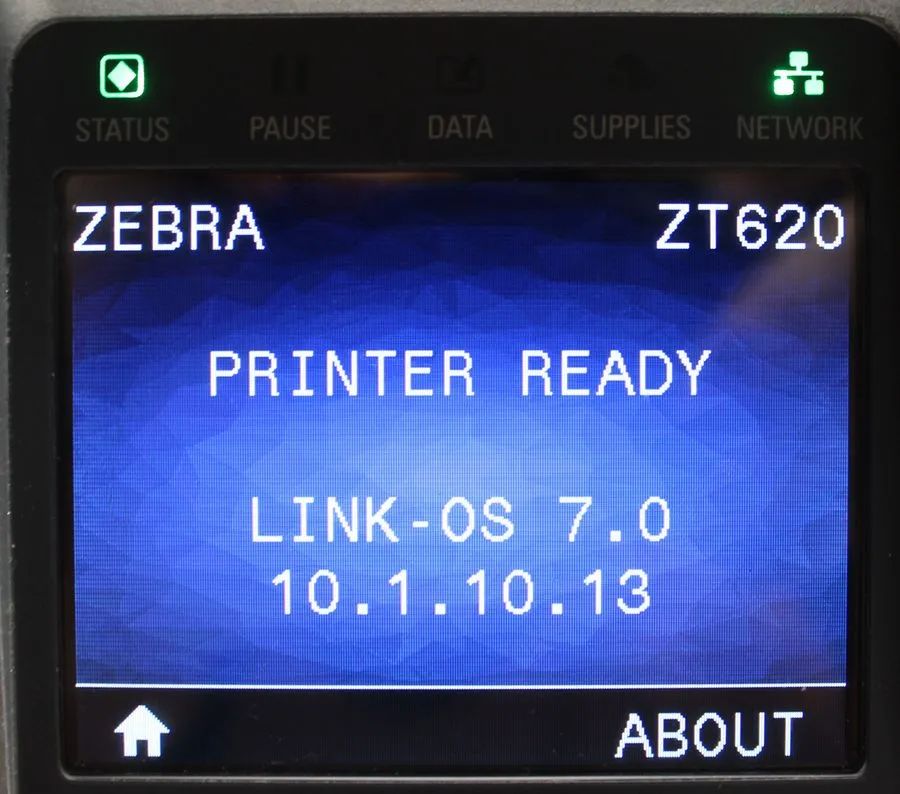 Принтер этикеток Zebra ZT620 Label Printer 300dpi Printhead Ethernet USB