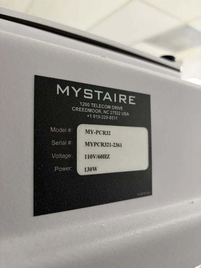 Амплификатор Mystaire MY-PCR32 PCR Prep Lab Station Laminar Flow Hood 32" Clean  — фото лота 2