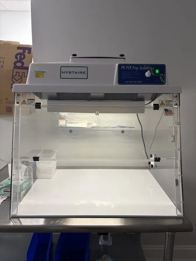 Амплификатор Mystaire MY-PCR32 PCR Prep Lab Station Laminar Flow Hood 32" Clean  — фото лота 3