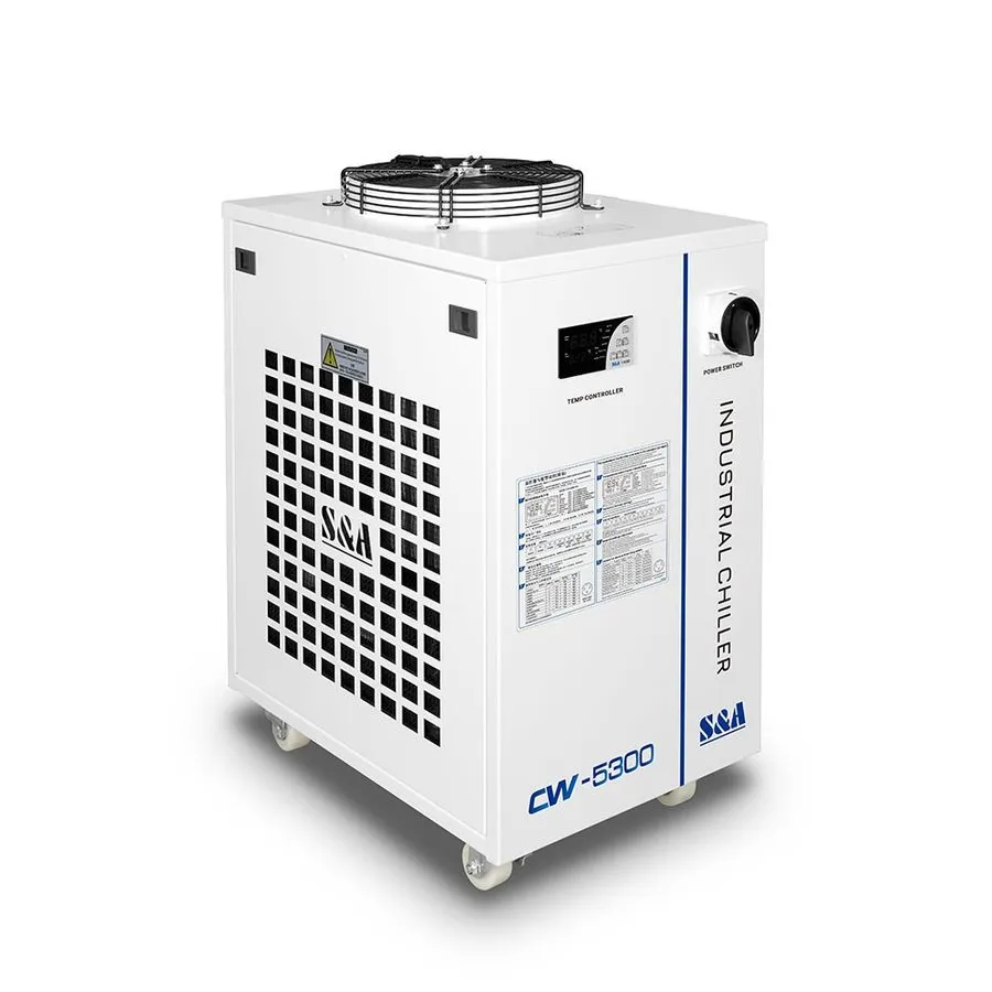 Чиллер S&A CW-5300DN 110V 60Hz Industrial Water Chiller — фото лота 1