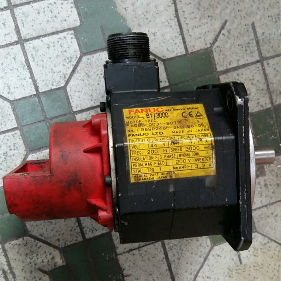 Серводвигатель Fanuc A06B-0031-B077 AC Servo Motor Good