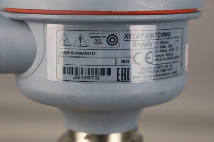 Датчик уровня Rosemount 2120D1BV1NAAM0118 Vibrating Fork Level Switch 2120 100ba — фото лота 1