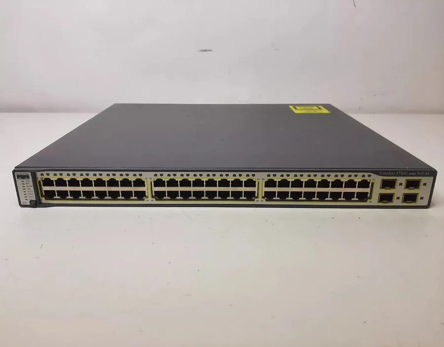 Коммутатор Cisco Catalyst (WS-C3750G-48PS-S) 48 Ports PoE Gigabit Ethernet Switc