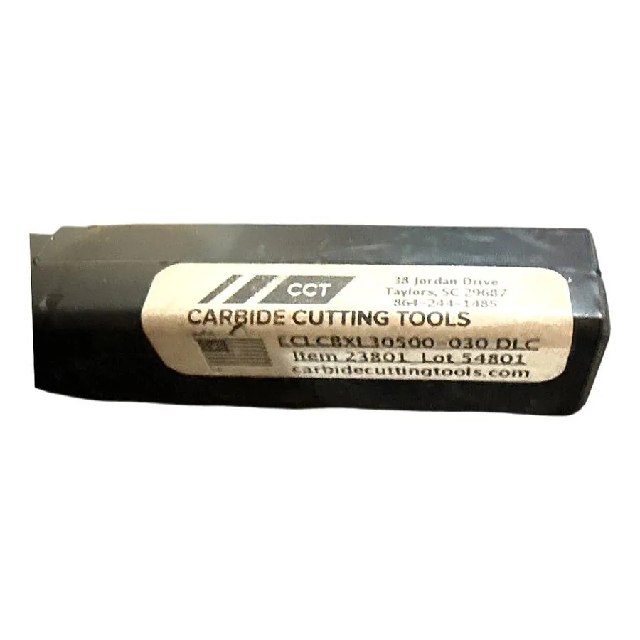 Режущий инструмент CCT ECCLCBXL30500-030-DLC 1/2in 3-Flute DLC Carbide End Mill — фото лота 2