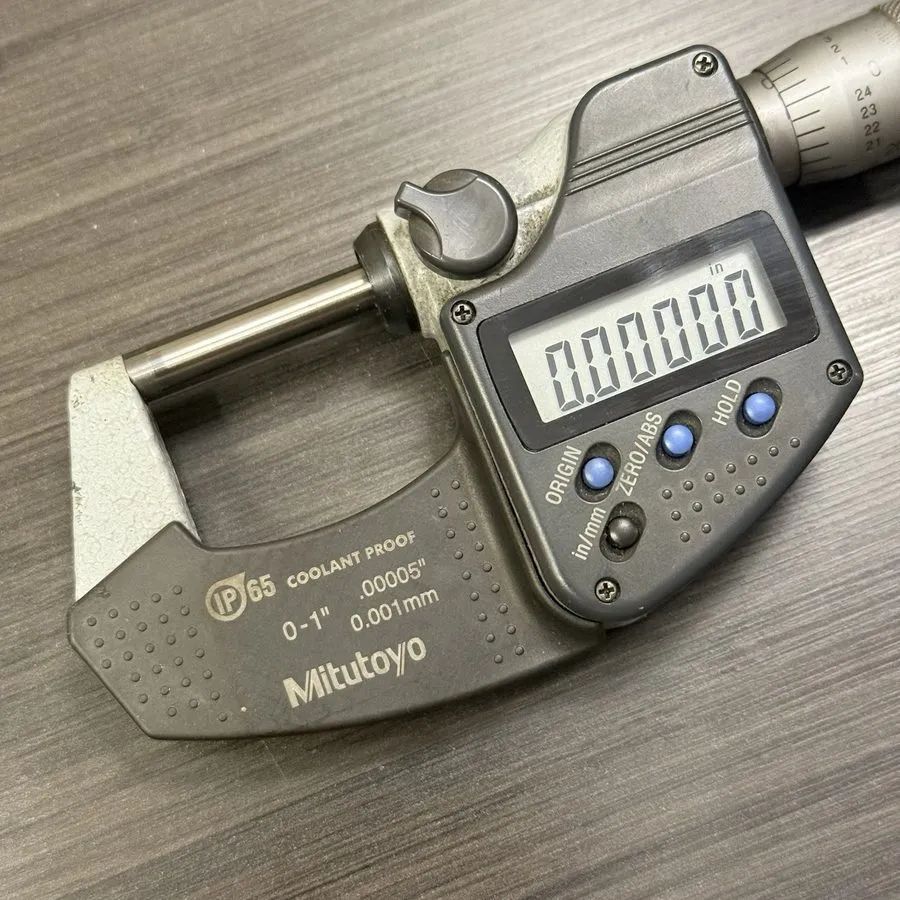 Микрометр Mitutoyo 293-340-30 Digital Micrometer Coolant Proof IP65 0-1" 0.00005