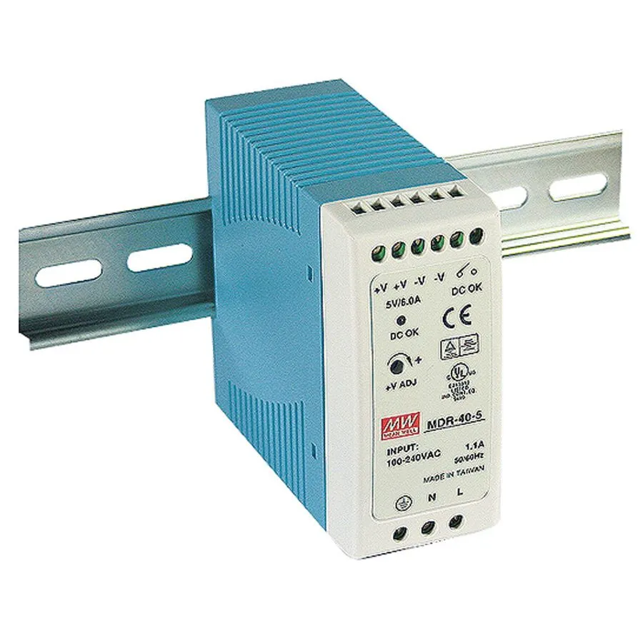 Блок питания Mean Well MDR-40-12 AC to DC Din Rail 100-240VAC 12V 40 Watt Power