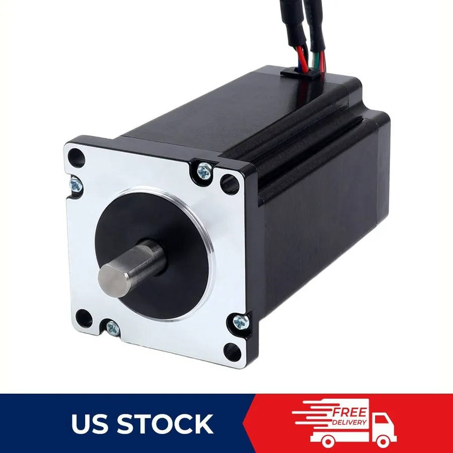 Шаговый двигатель IP65 Waterproof Nema 34 Closed Loop Stepper Motor 8.5Nm w/ 100