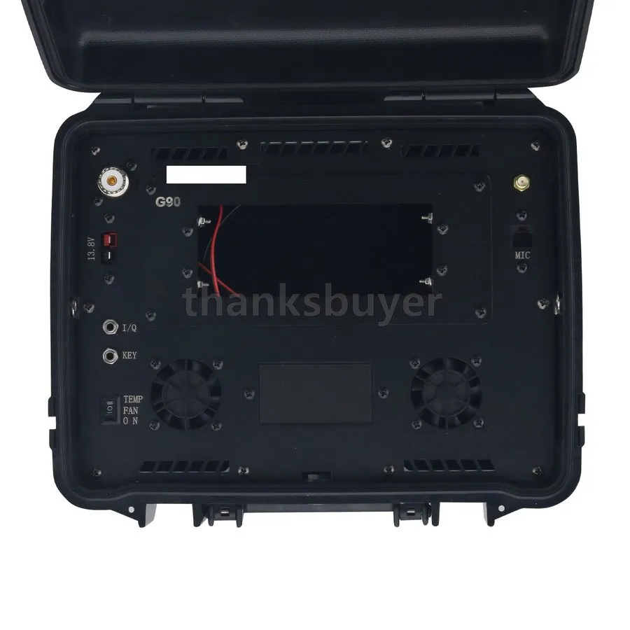 Радиостанция Waterproof Radio Carry Box Metal Panefor Xiegu G90/FTM-200DR/FTM-30 — фото лота 1