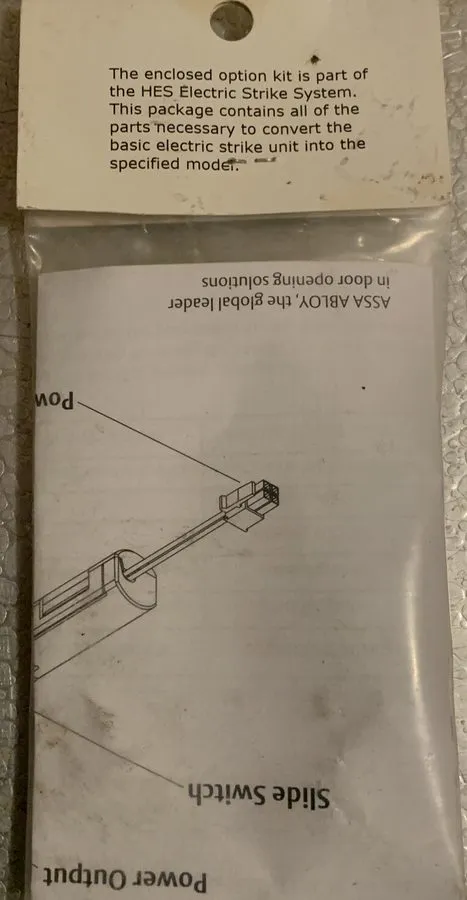 Оборудование видеонаблюдения HES ASSA ABLOY 2005M3: Smart Pac 3 Electric Strike 