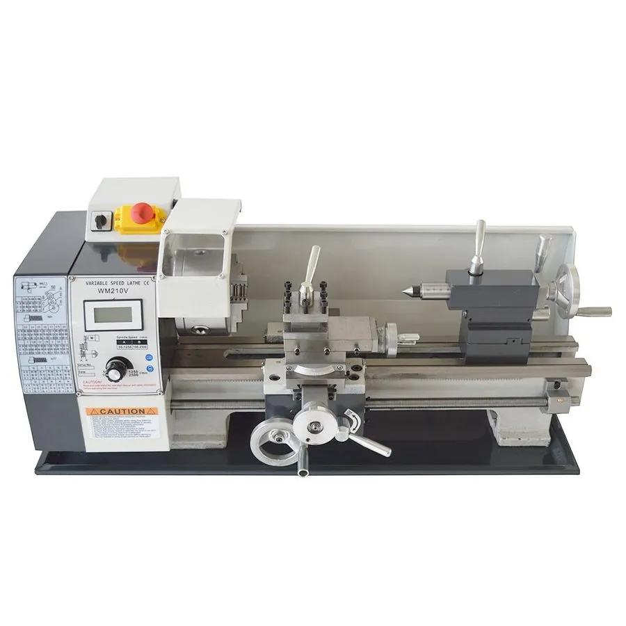 Оборудование ЧПУ Desktop Inch Precision Instrument Metal Bench Lathe 110V 1100W 