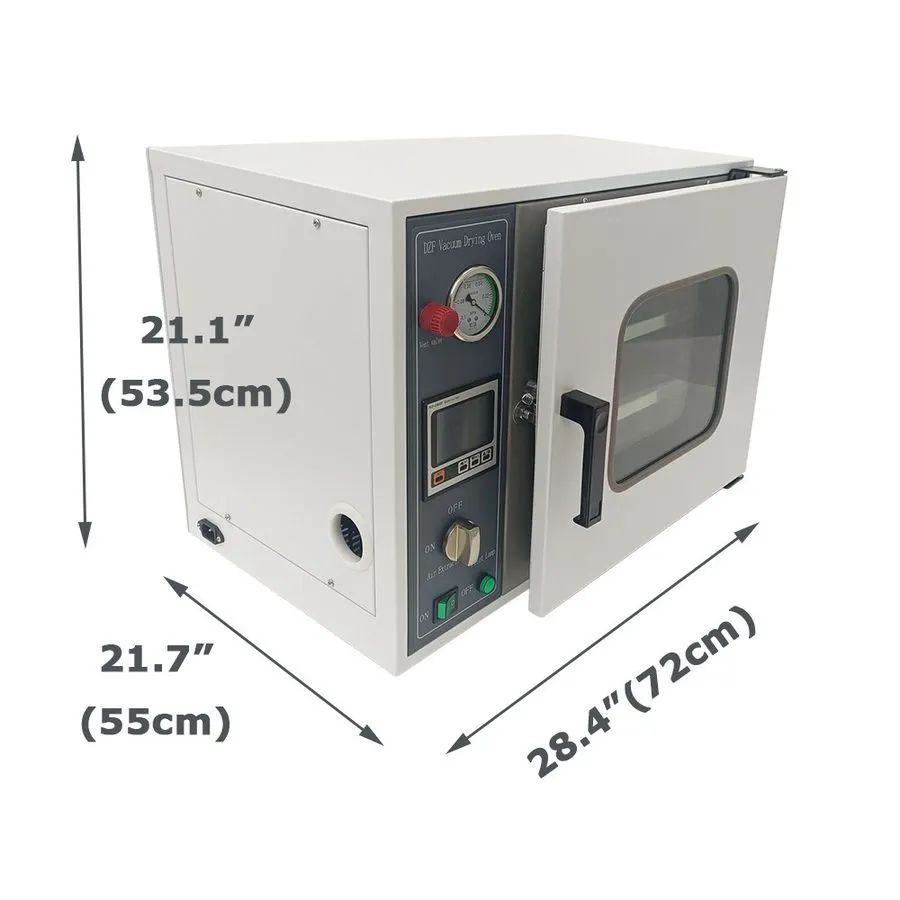 Сушильный шкаф 1.9 Cu Ft Digital Vacuum Drying Oven 2-Shelf Lab Oven w/Temperatu