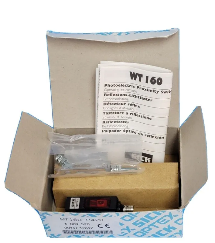 Датчик приближения SICK WT160-P420 PHOTOELECTRIC PROXIMITY SENSOR 10-30VDC 6 009
