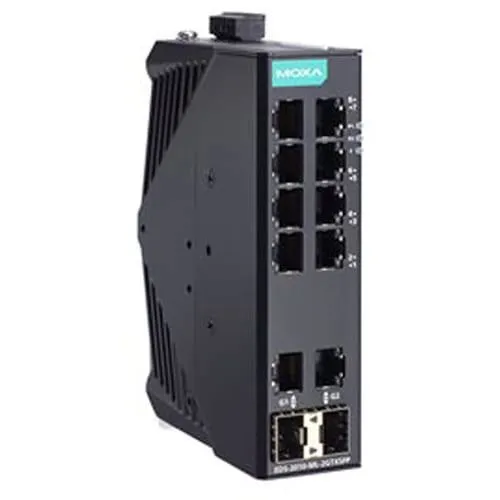 IIoT-устройство MOXA EDS-2010-ML-2GTXSFP Ethernet switch