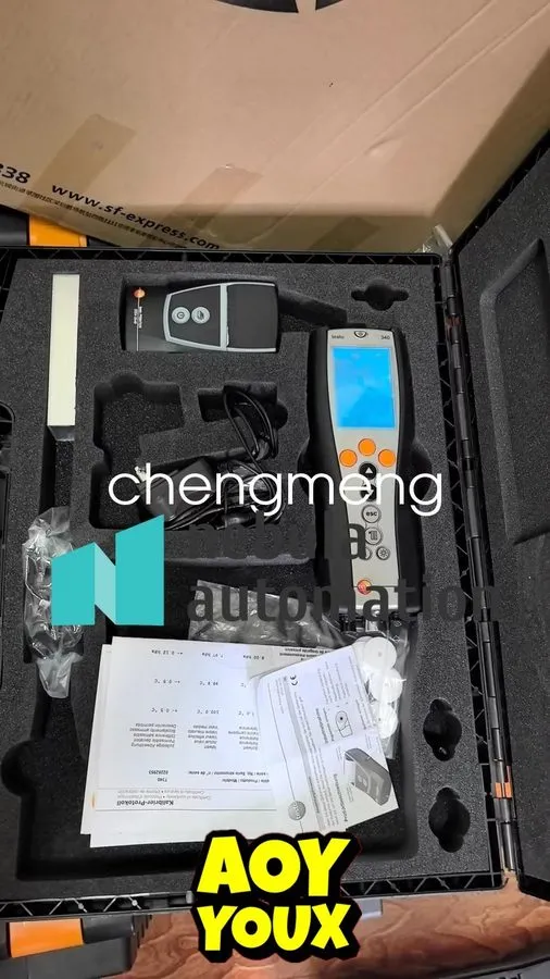 Газоанализатор testo340 flue gas analyzer