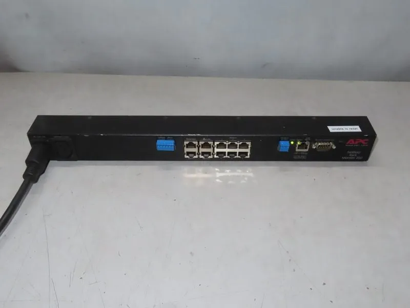 Стойка/шкаф APC NBRK0200 NetBotz Rack Monitor 200 Environmental Server Data Cent