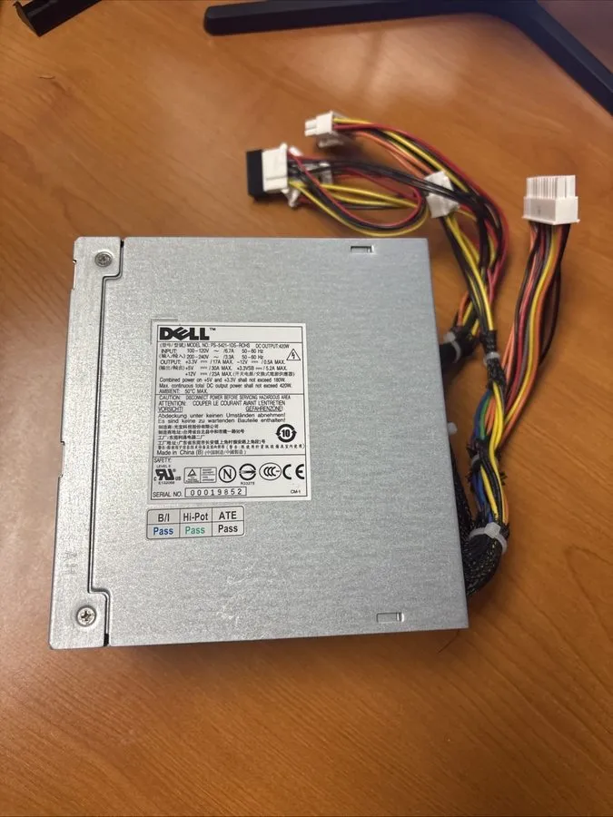 Блок питания Dell PowerEdge 800 930 840 420W Power Supply T9449 T3269 PS-5421-1D