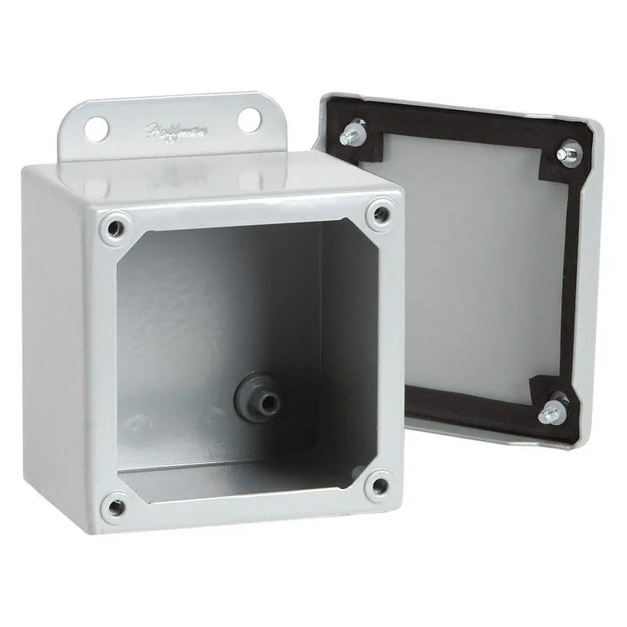 Монтажный шкаф HOFFMAN A8066SC Enclosure,Mtllc,8InHx6InWx6InD 32FE79 — фото лота 1